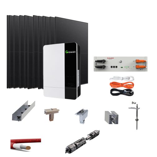Komplet Solarna Elektrana On-Grid 6KW Growatt
