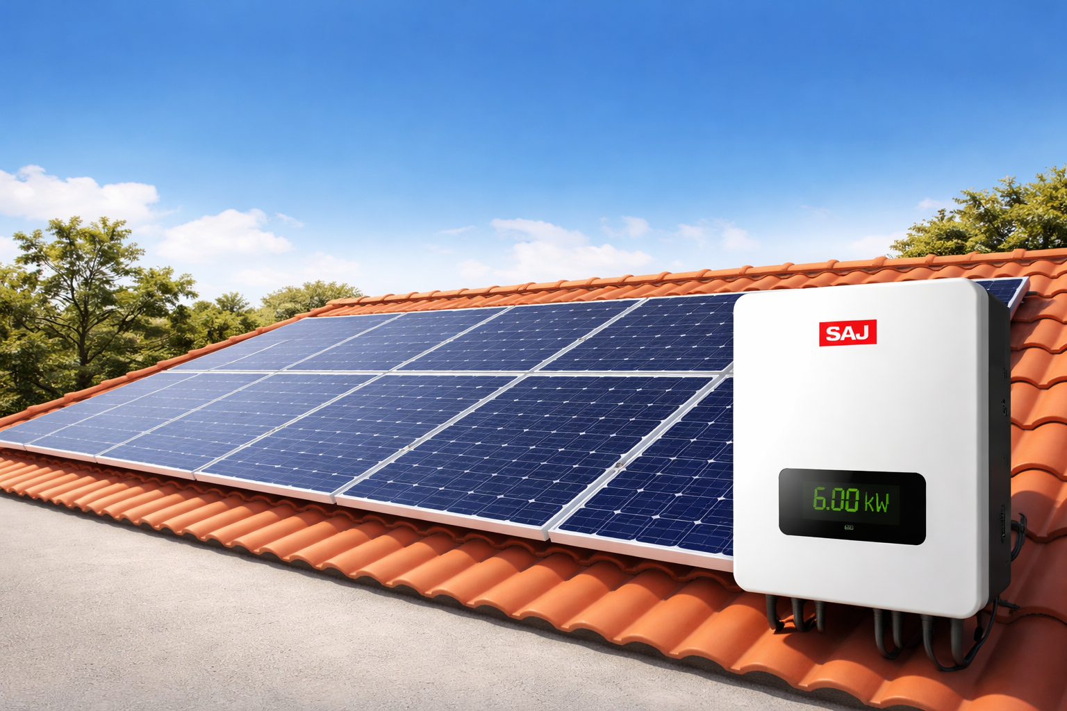 Komplet Solarna Elektrana On-Grid 6KW