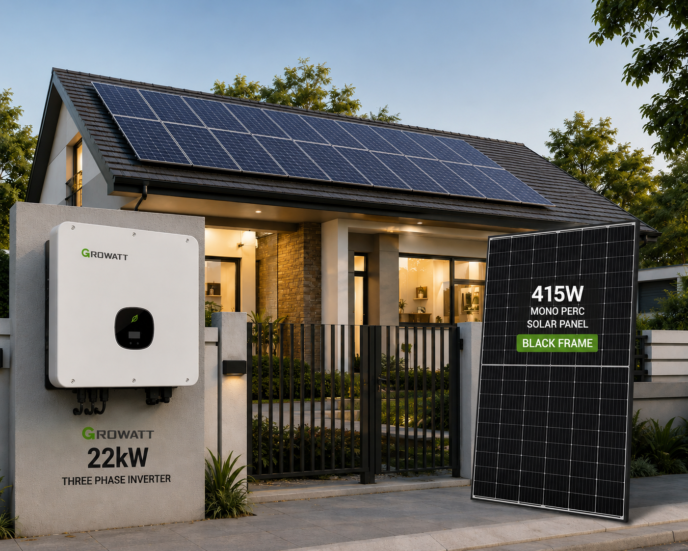 Komplet 20KW OnGrid Sistem