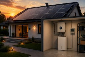 Pročitajte više o članku Hibridni inverter i baterija: kako radi solarni sistem sa skladištenjem energije